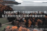 【秘密余辉】51吃瓜网特别报道：揭秘名流如何在落日余晖中展露秘密光芒