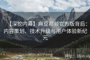 【深挖内幕】麻豆视频官方版背后：内容策划、技术升级与用户体验新纪元